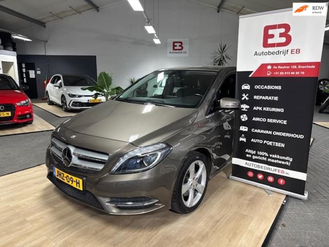 Mercedes-Benz B-klasse - 200 Prestige- Automaat-dealer onderhouden- - AutoWereld.nl