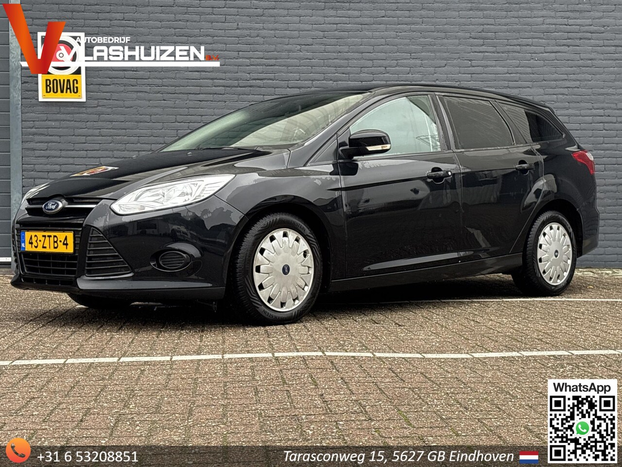 Ford Focus Wagon - 1.6 TDCI ECOnetic Lease Trend | Airco | Cruise | Navi | PDC | Trekhaak | - AutoWereld.nl