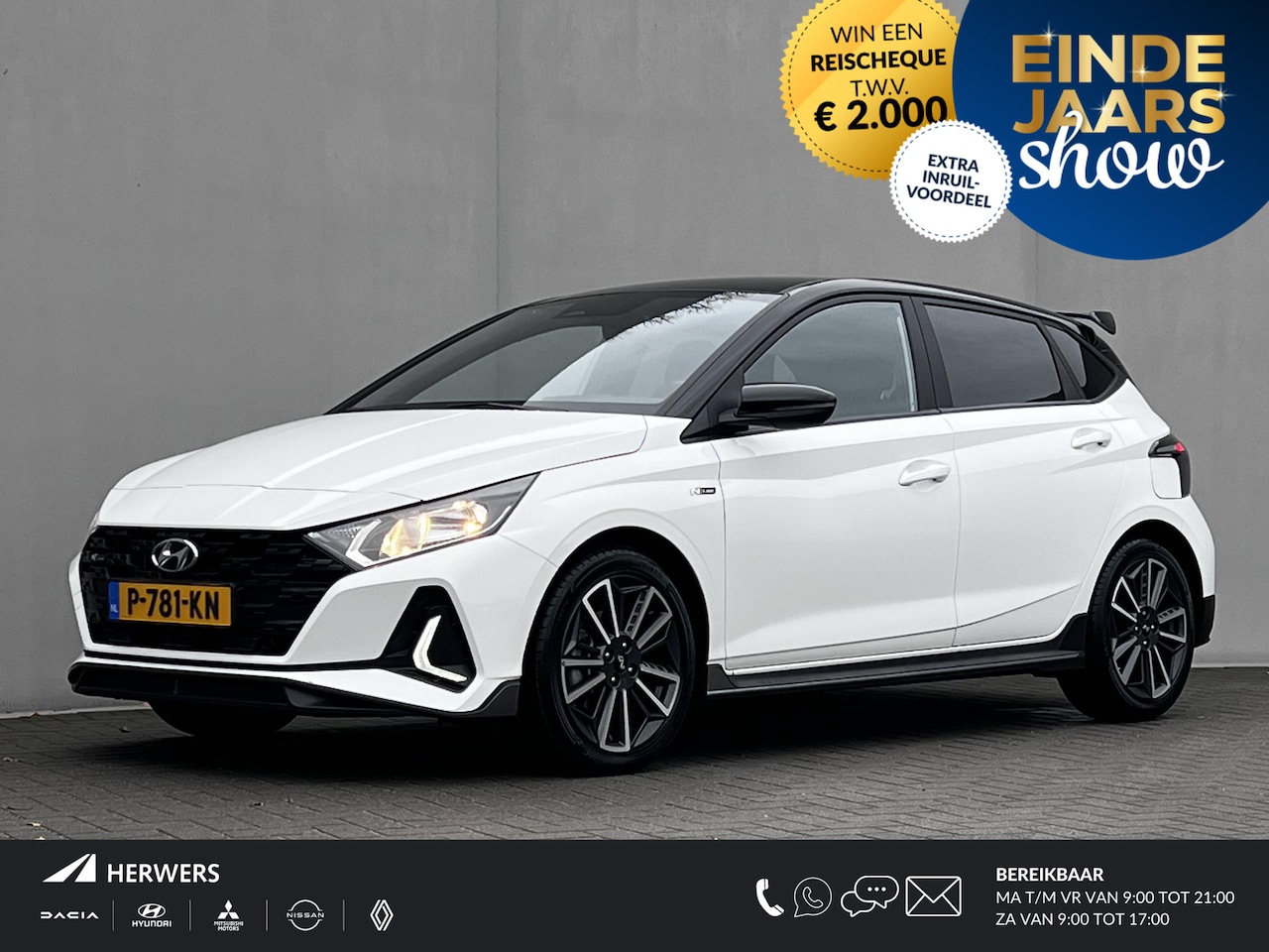 Hyundai i20 - 1.0 T-GDI N Line / Fabrieksgarantie tot 04-2027* / NL Auto / Navigatie / Dode hoek detecti - AutoWereld.nl