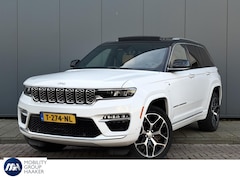 Jeep Grand Cherokee - 2.0 Summit Reserve 4xe Dealer Onderhouden | Panoramadak | Luchtvering | Apple carplay/ And