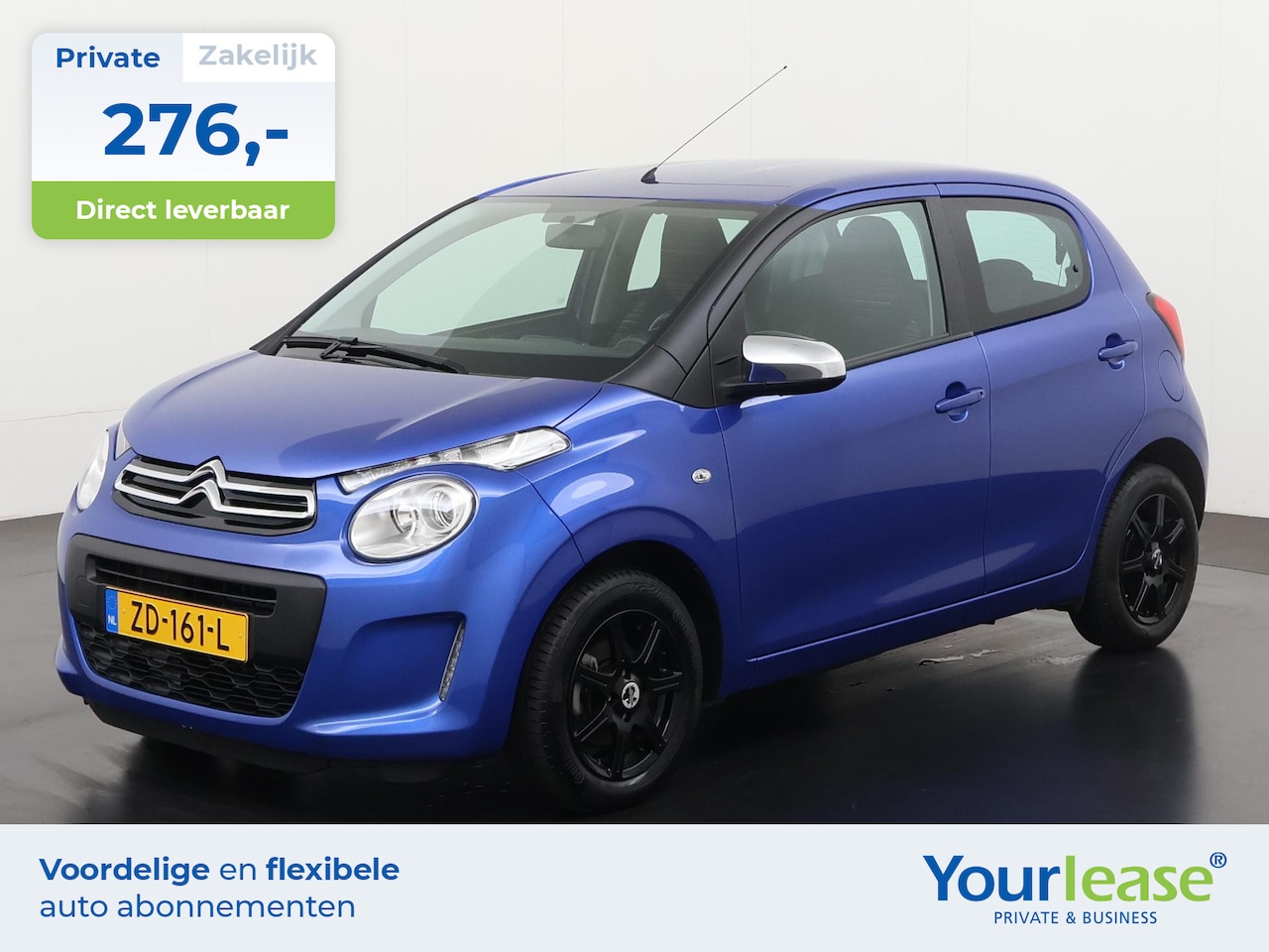 Citroën C1 - 1.0 VTi Feel | All-in 276,- Private Lease | 24 mnd Abonnement | - AutoWereld.nl
