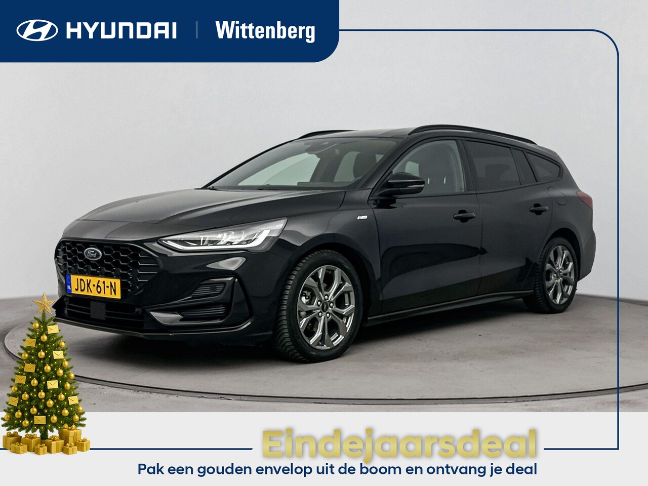 Ford Focus Wagon - 1.0 EcoBoost Hybrid ST Line X | Stoel Stuur verwarming | Adaptieve Cruise | Camera | 17'' - AutoWereld.nl