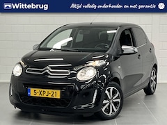 Citroën C1 - 1.0 VTi Shine AUTOMAAT | LEDER MET STOELVERWARMING | PARKEERSENSOREN + CAMERA | LM VELGEN