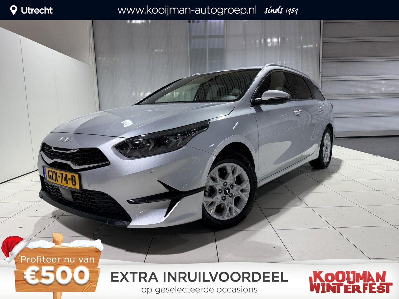 Kia Cee'd Sportswagon - Ceed 1.5 T-GDi DynamicPlusLine Stoel en Stuur verwarming, Apple Carplay/Android Auto, Navi - AutoWereld.nl