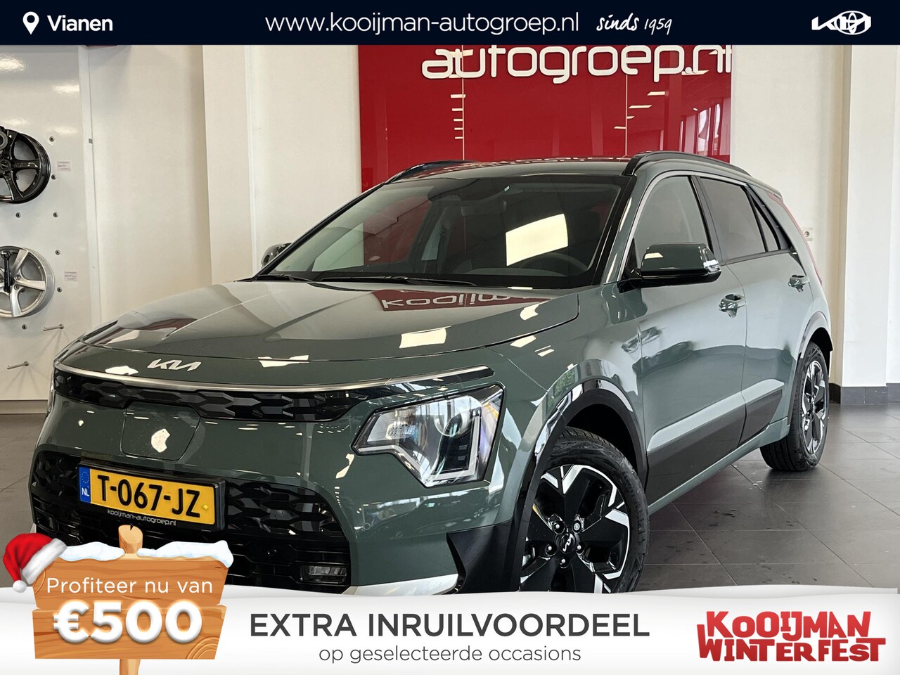 Kia Niro EV - Edition 64.8kWh Edition 64.8 kWh ,Apple Carplay/Android Auto ,Adaptive cruise control ,Stoel/Stuurverwarmi - AutoWereld.nl