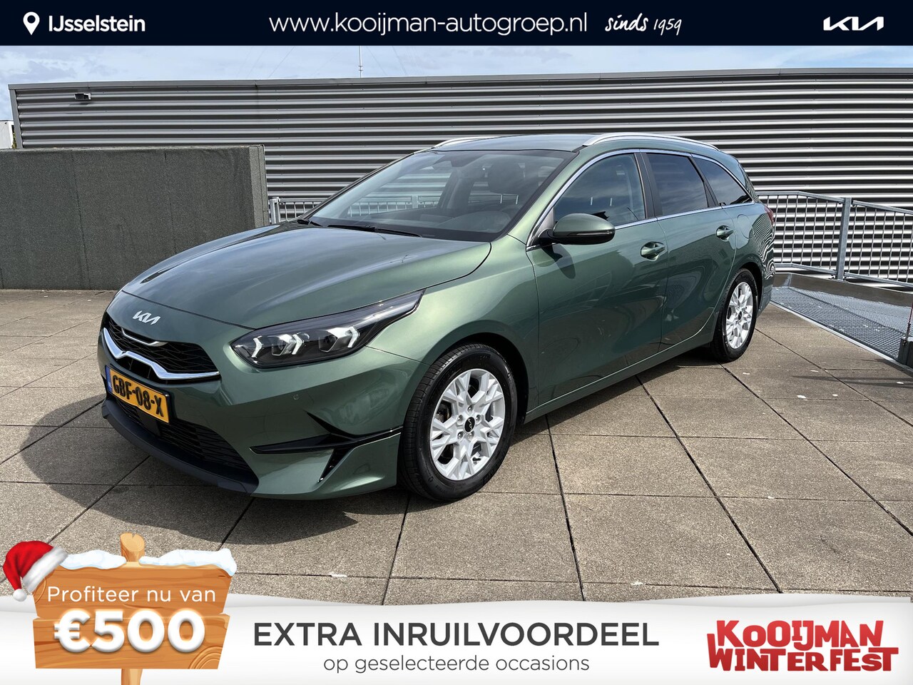 Kia Cee'd Sportswagon - Ceed 1.5 T-GDi DynamicPlusLine AUTOMAAT KEYLES ENTRY / STUUR / STOEL VERWARMING / NAVIGATI - AutoWereld.nl