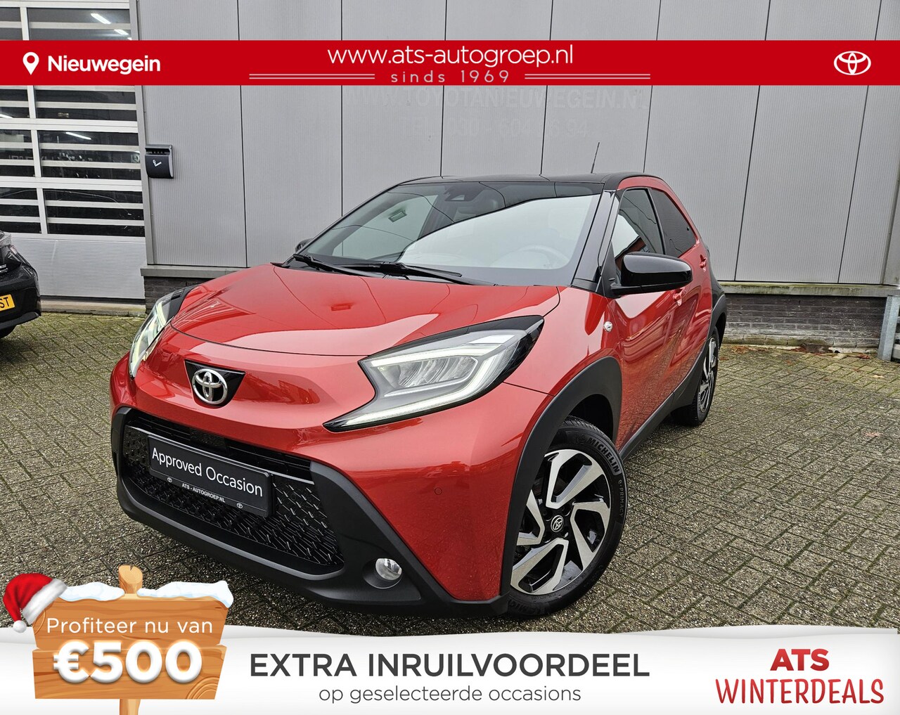 Toyota Aygo X - 1.0 VVT-i MT Premium Special | Parkeersensoren rondom | Full map Navigatie | Keyless/Smart - AutoWereld.nl