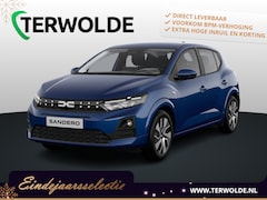 Dacia Sandero - Expression | Bekleding ‘Expression’ | Cruise Control en snelheidsbegrenzer | Dagrijverlich