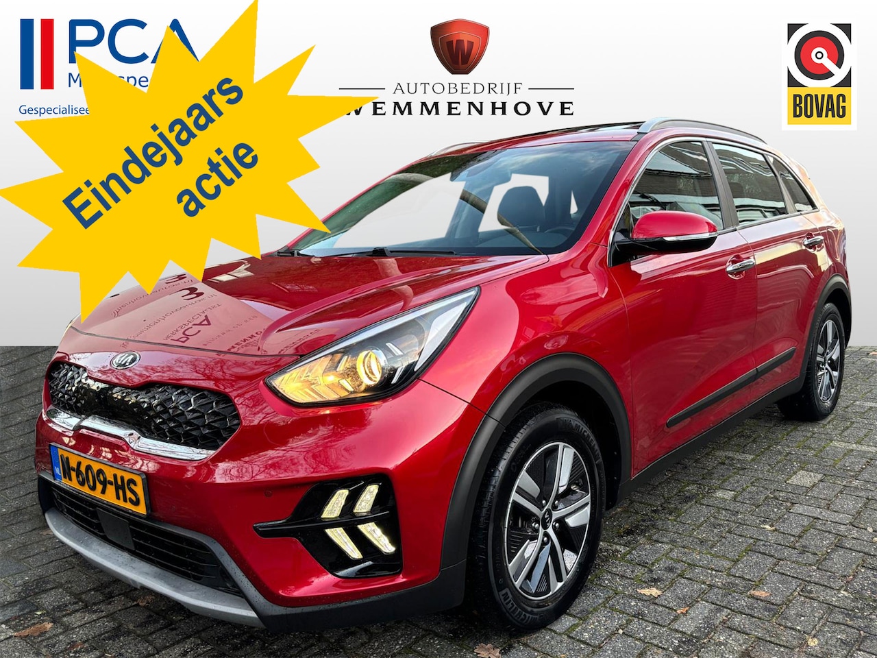 Kia Niro - 1.6 GDi Hybrid ExecutiveLine Half leer/Alu wielen/Hybride - AutoWereld.nl