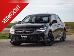 Opel Corsa - 1.2 Turbo GS BLACK LINE / APPLE CARPLAY / AUTOMAAT / 360 CAMERA / STOELVERWARMING