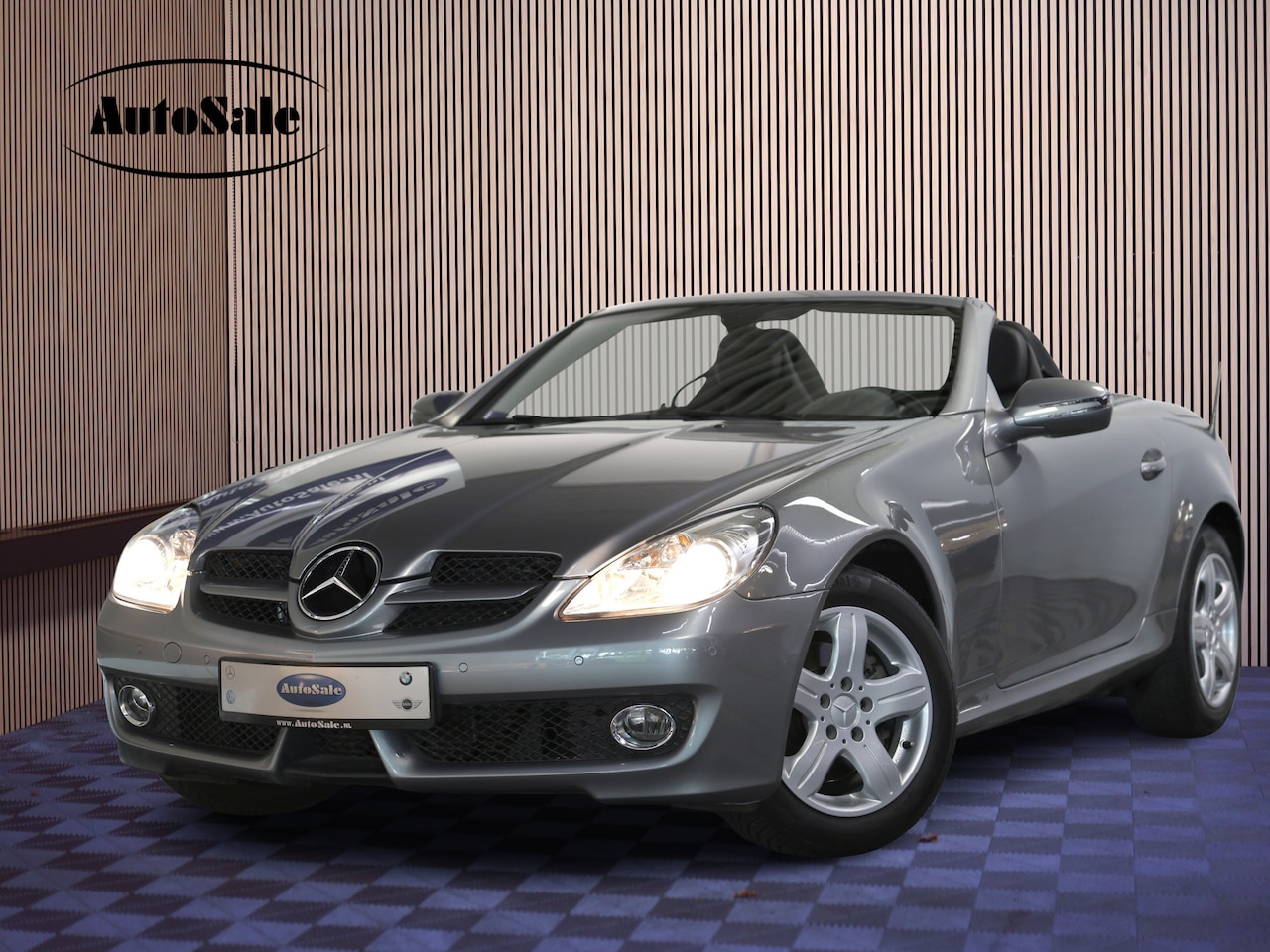 Mercedes-Benz SLK-klasse - 200 K. Prestige Plus 57.000 km ! Automaat Facelift 08 - AutoWereld.nl