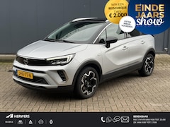 Opel Crossland - 1.2 Turbo Ultimate / 110 pk / Luxe hoog zitter / Beide stoelen in hoogte verstelbaar AGR /