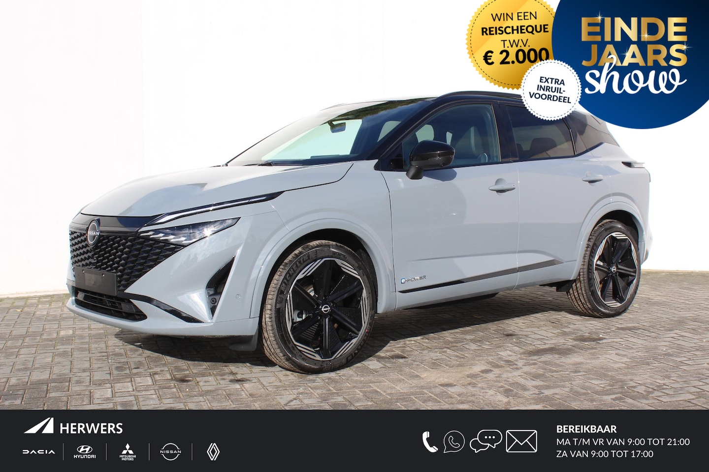 Nissan Qashqai - 1.5 e-Power N-Design Automaat NIEUW uit voorraad leverbaar! / Cold Pack / Panorama dak - AutoWereld.nl