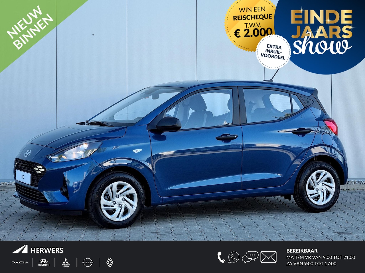 Hyundai i10 - 1.0 Comfort / €1250 Voordeel /Apple Carplay/Android Auto / audio-navigatie full map/ achte - AutoWereld.nl