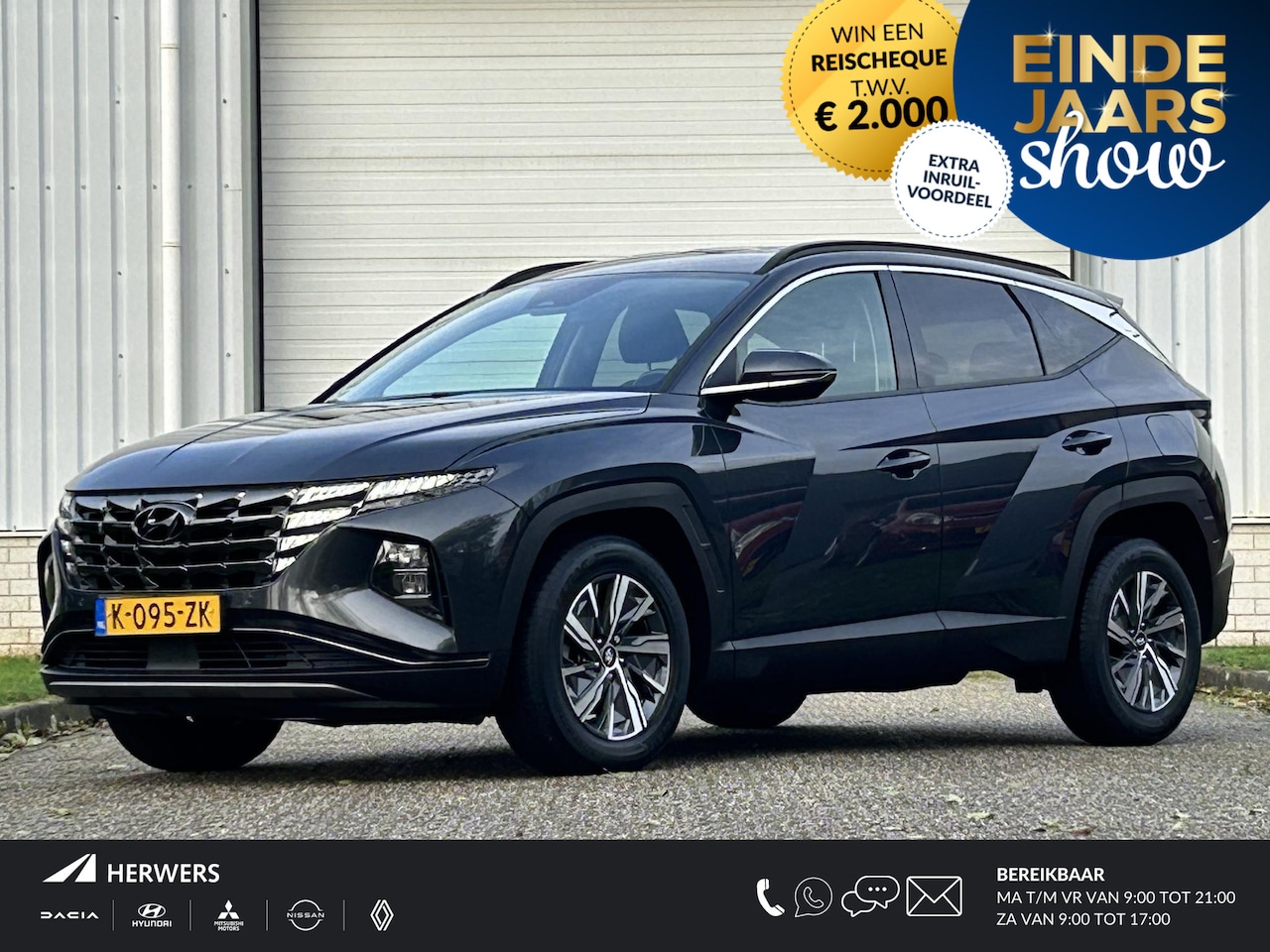 Hyundai Tucson - 1.6 HEV Comfort / Trekhaak (1650KG Trekgewicht / Adaptief Cruise Control / Achteruitrijcam - AutoWereld.nl