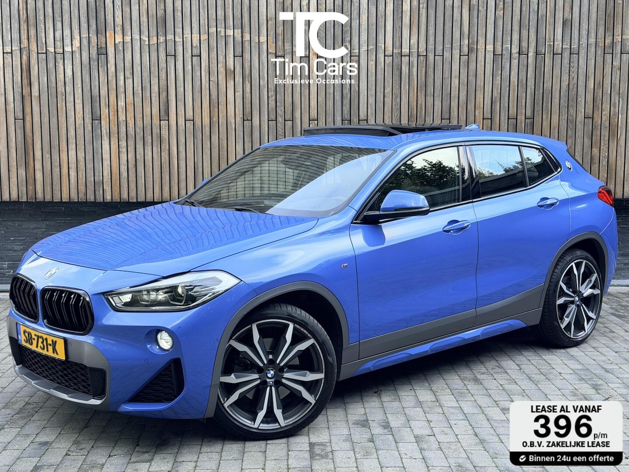 BMW X2 - sDrive20i M-sport Automaat | Panoramadak | DAB | LED verlichting | 20 inch | Schakelflippe - AutoWereld.nl