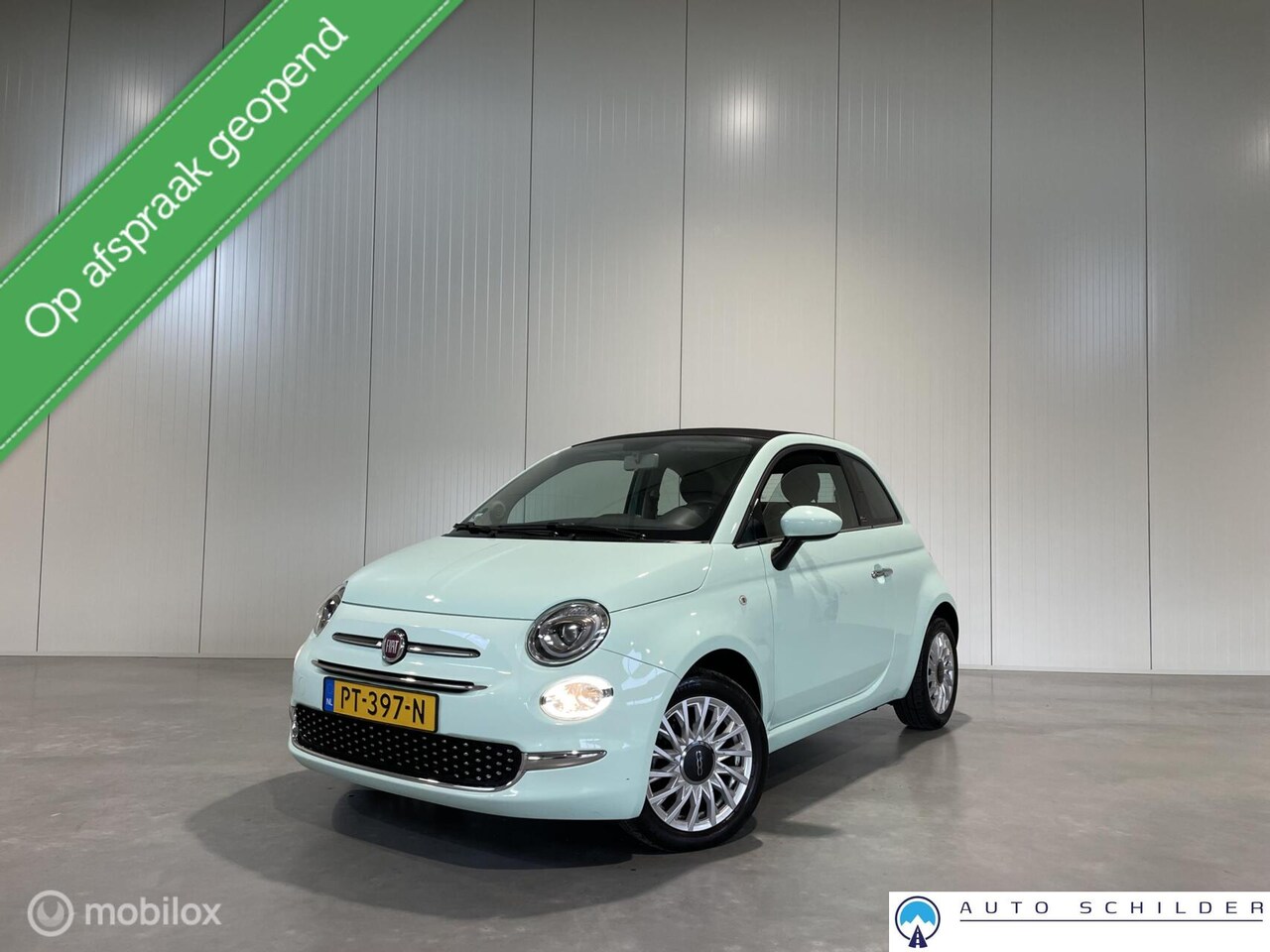 Fiat 500 C - 0.9 TwinAir Turbo Lounge Cabrio - AutoWereld.nl