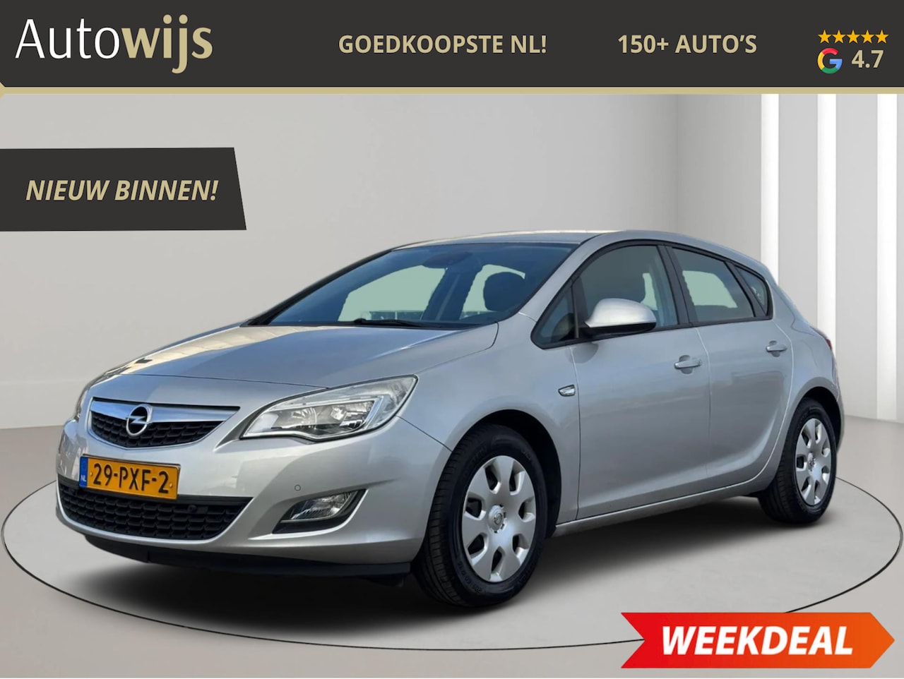 Opel Astra - 1.4 Turbo Edition|Trekhaak|NL AUTO|Scherm|Airco|Goed onderhouden - AutoWereld.nl