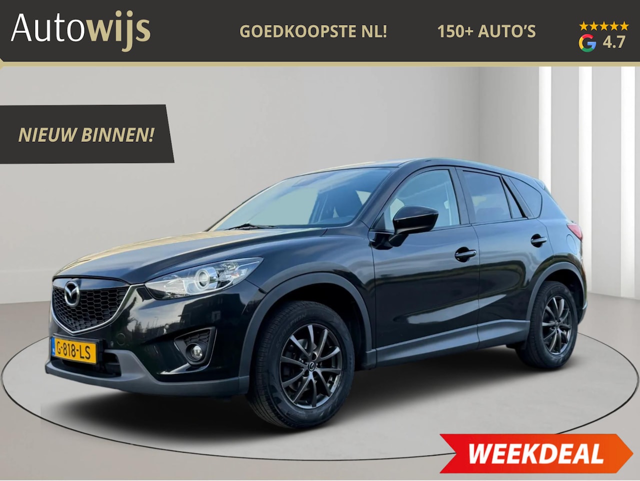 Mazda CX-5 - 2.0 TS+ 2WD|Trekhaak|NAVI|XENON|LM-VELG|144DKM - AutoWereld.nl