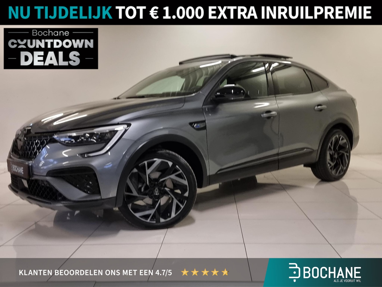 Renault Arkana - 1.6 E-Tech full hybrid 145 Esprit Alpine | Panoramadak | BOSE Audio | Achteruitrijcamera | - AutoWereld.nl