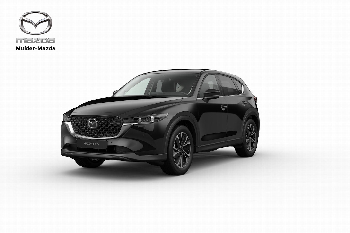 Mazda CX-5 - e-Skyactiv-G 165 Exclusive-Line - Black Comfort Pack | 19-inch lichtmetalen velgen, Black - AutoWereld.nl