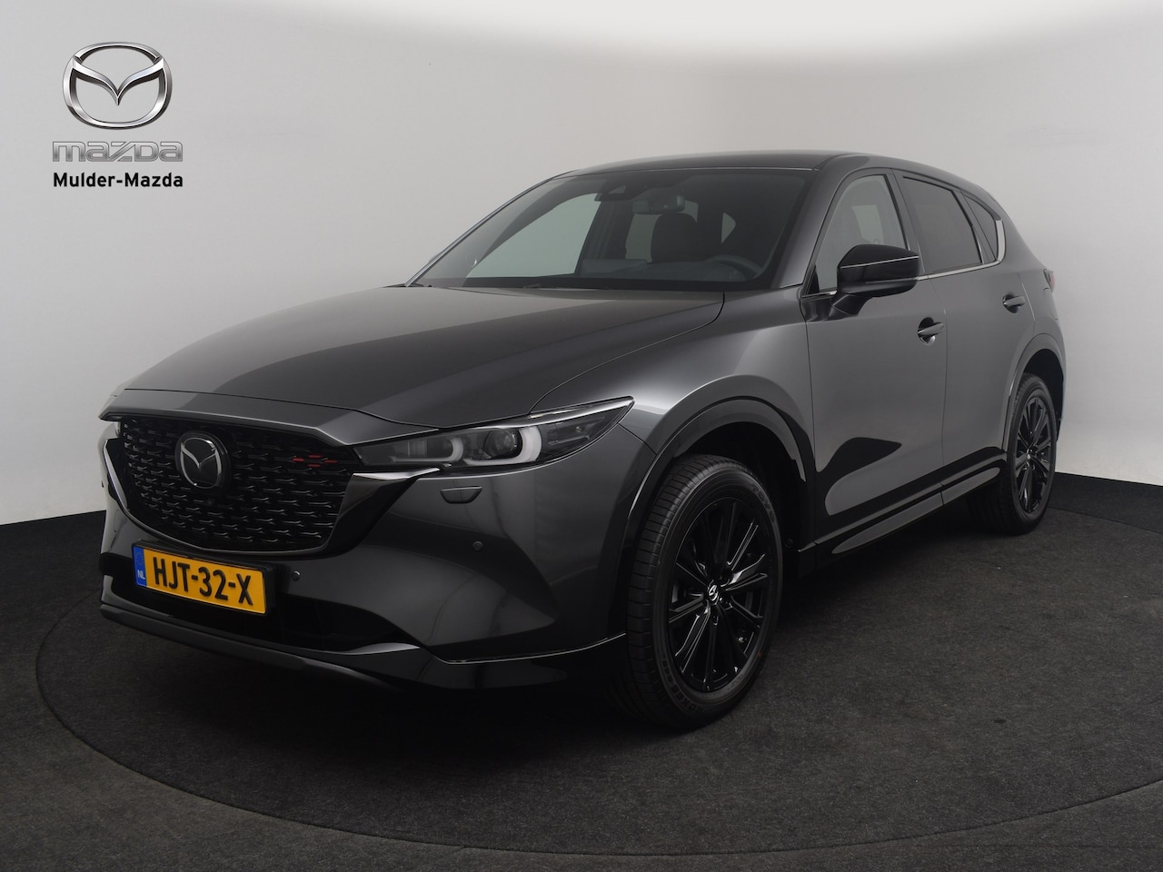 Mazda CX-5 - e-Skyactiv-G 165 Homura - Comfort Pack | 19-inch lichtmetalen velgen, Black | 360° View Mo - AutoWereld.nl