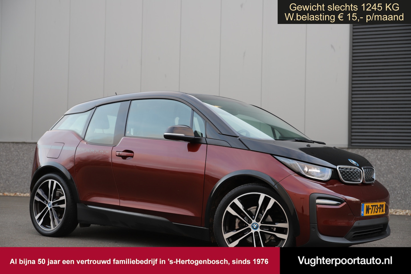 BMW i3 - Unique Forever Edition 120Ah 42 kWh Leder/Carplay/ W-pomp - AutoWereld.nl