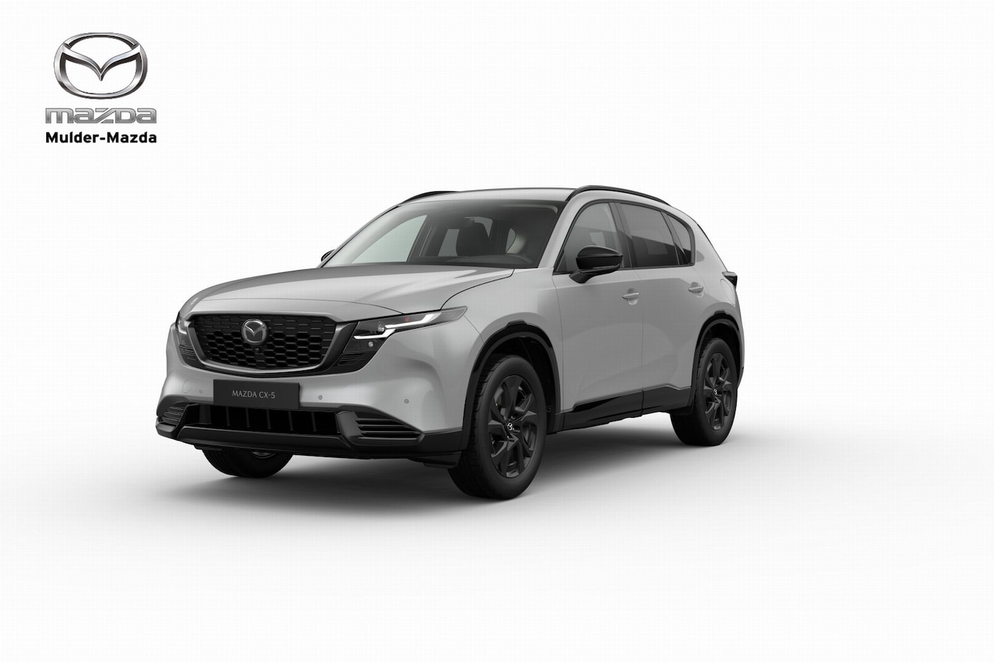 Mazda CX-5 - e-Skyactiv G 141 Homura - Tan lederen interieur | 19-inch lichtmetalen velgen, Black | Ala - AutoWereld.nl