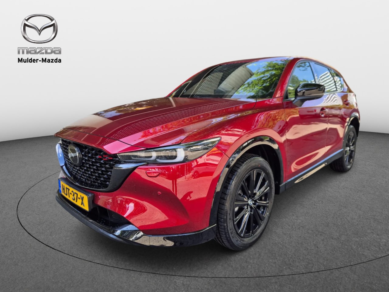 Mazda CX-5 - e-Skyactiv-G 165 Homura - Comfort Pack | 19-inch lichtmetalen velgen, Black | 360° View Mo - AutoWereld.nl