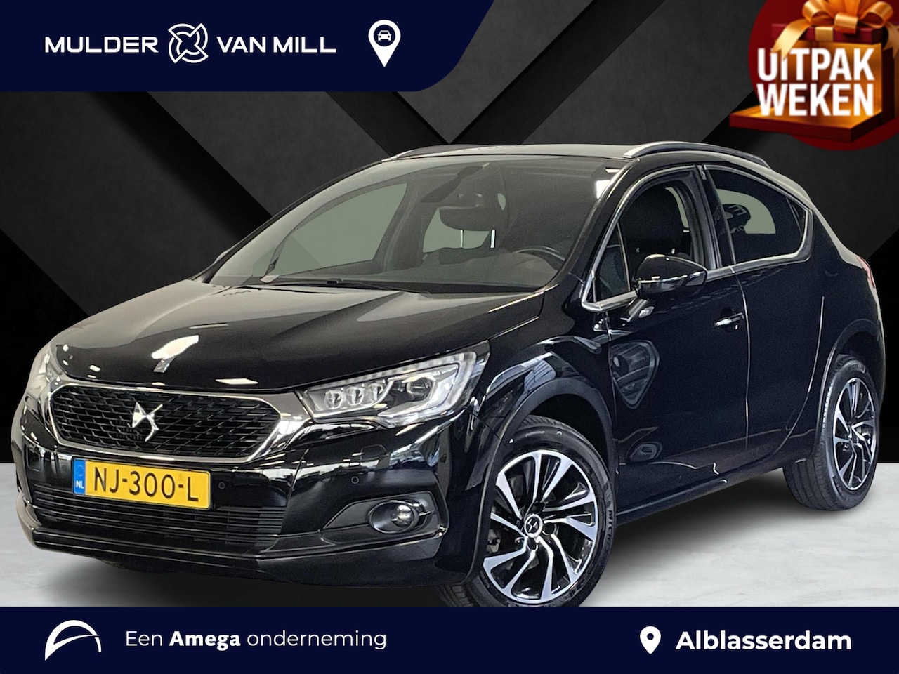 DS 4 Crossback - Chic 1.6 Turbo 165pk EAT6 | LED VISION | DENON HIFI | KEYLESS ENTRY | CAMERA | NAVI | DODE - AutoWereld.nl