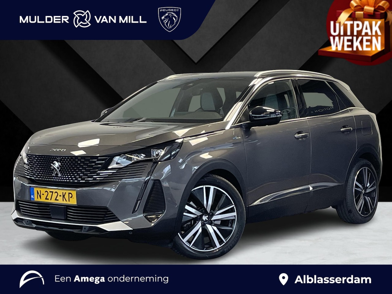 Peugeot 3008 - GT Pack Business 1.6 PHEV HYbrid 225pk EAT8 | HANDSFREE A.KLEP | STOELVERW. | STOELMASSAGE - AutoWereld.nl