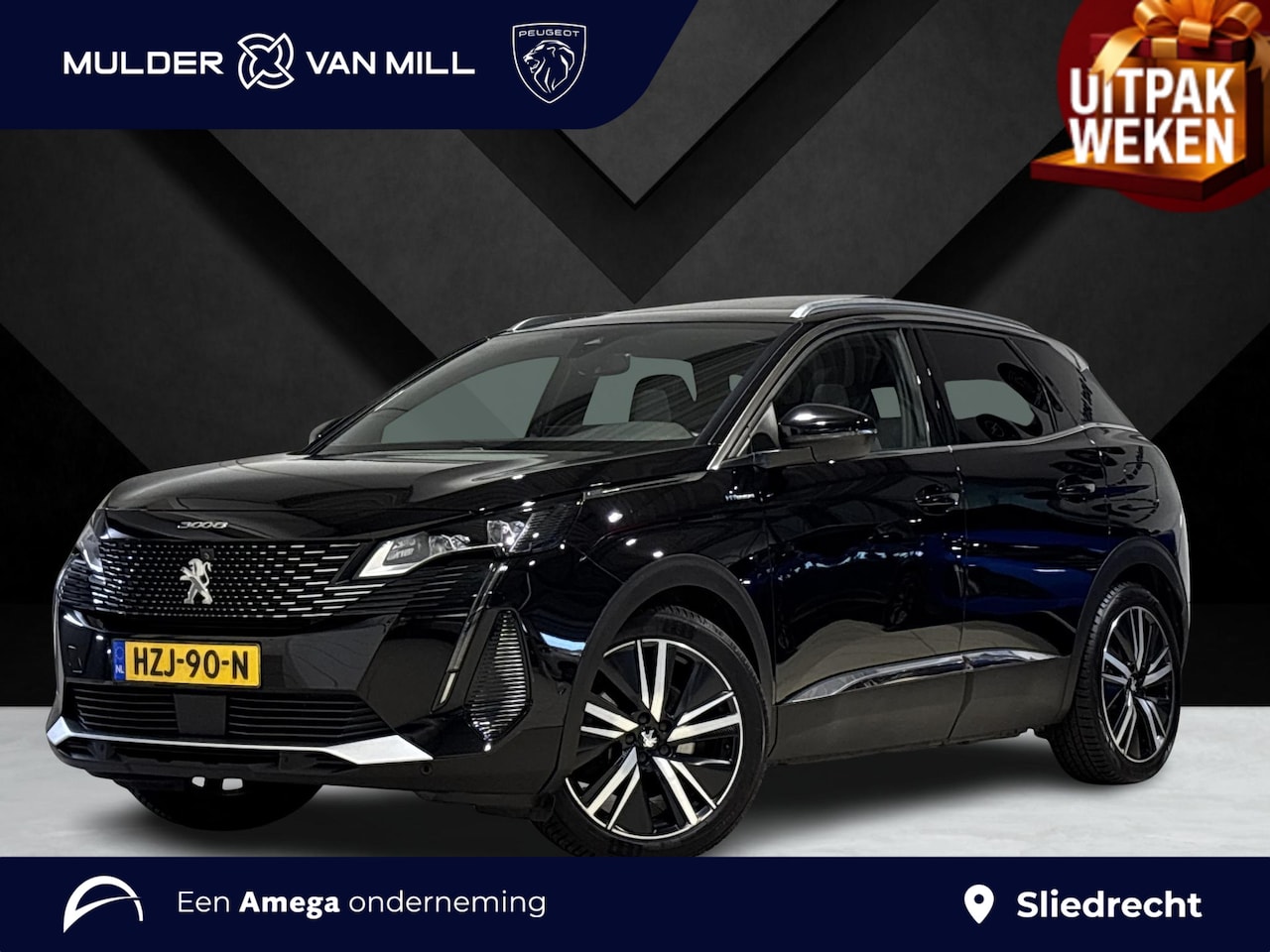 Peugeot 3008 - GT Pack 1.6 PHEV HYbrid4 300pk 4x4 e-EAT8 | SCHUIF/KANTELDAK | MASSAGE | FOCAL HIFI | HAND - AutoWereld.nl