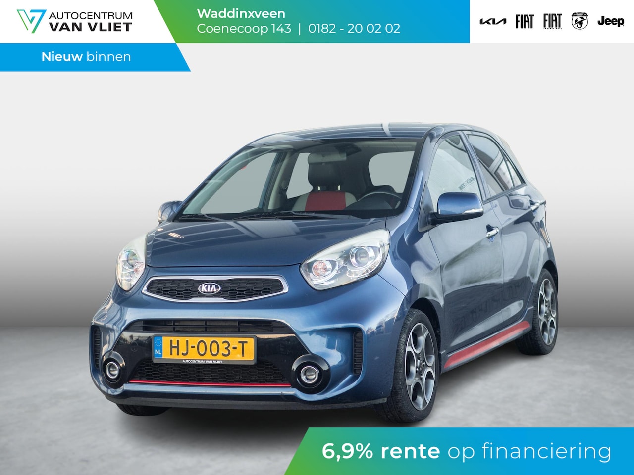 Kia Picanto - 1.2 CVVT SportsLine 1.2 CVVT SportsLine - AutoWereld.nl