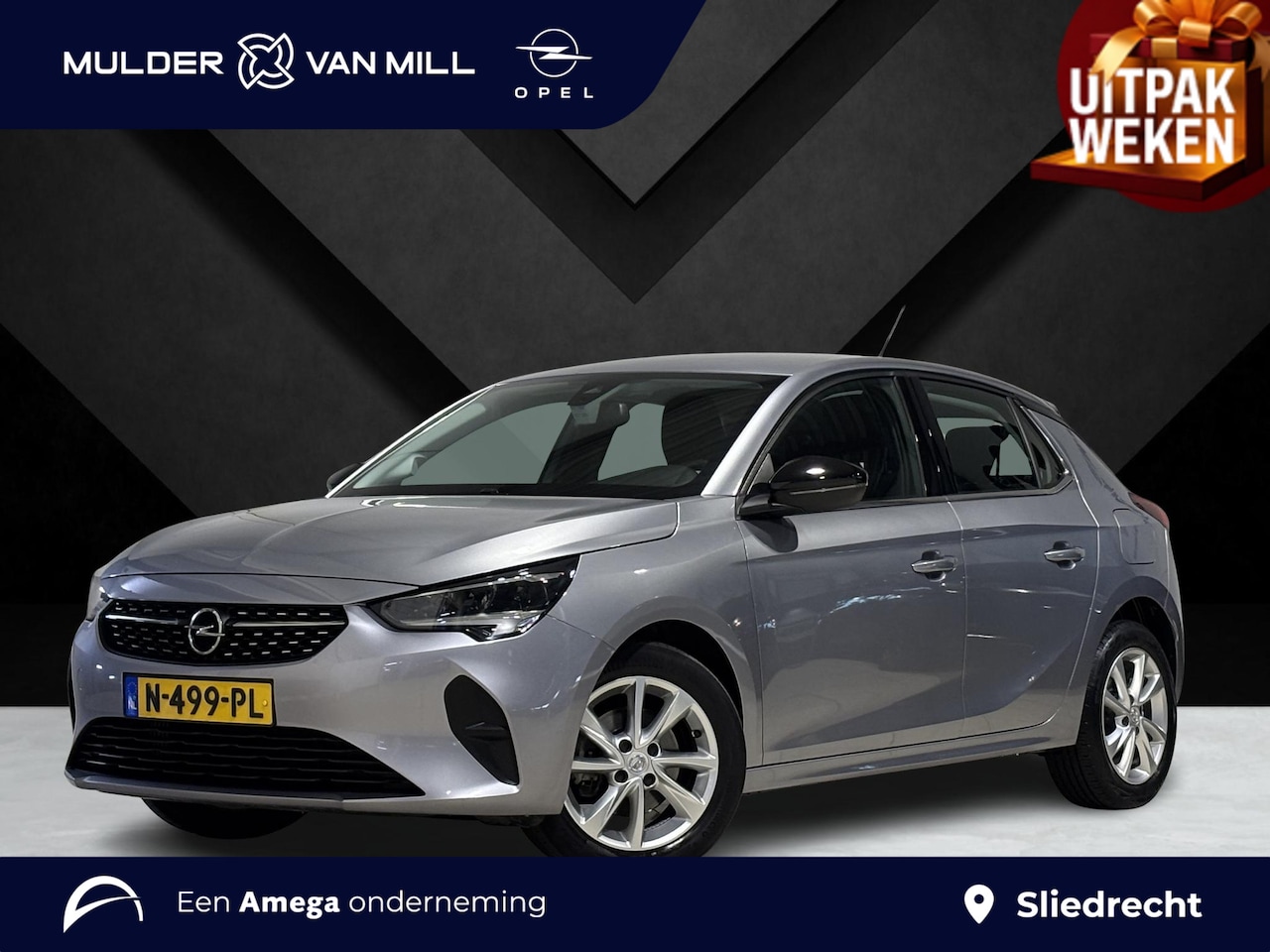 Opel Corsa - Elegance 1.2 Turbo 100pk | PREMIUM PACK | KEYLESS | CLIMA | NAVI PRO | DRAADLOOS LADEN | F - AutoWereld.nl