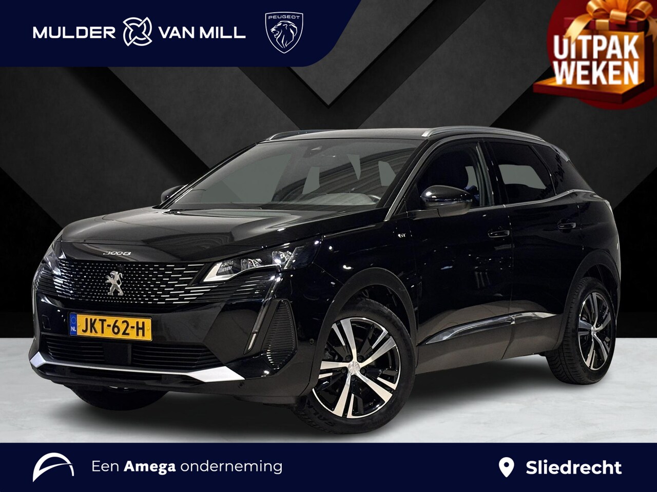 Peugeot 3008 - GT 1.2 Hybrid 145pk e-DCS6 | HANDSFREE A.KLEP | ADAPTIVE CRUISE | 360° CAMERA | STOELVERW. - AutoWereld.nl