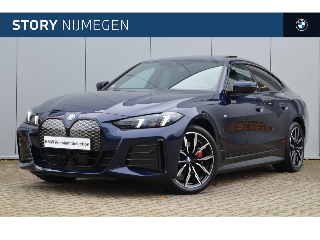 BMW i4 - eDrive40 High Executive M Sport / Schuif-kanteldak / Achteruitrijcamera / Adaptieve LED / - AutoWereld.nl