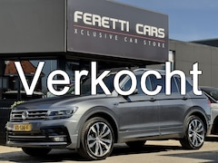 Volkswagen Tiguan Allspace - 2.0 TDI AUT7 R-LINE HIGHLINE 7PERS 150PK. PANODAK LEDER NAVI CAMERA DIGI-DASH APPLE-CARPLA