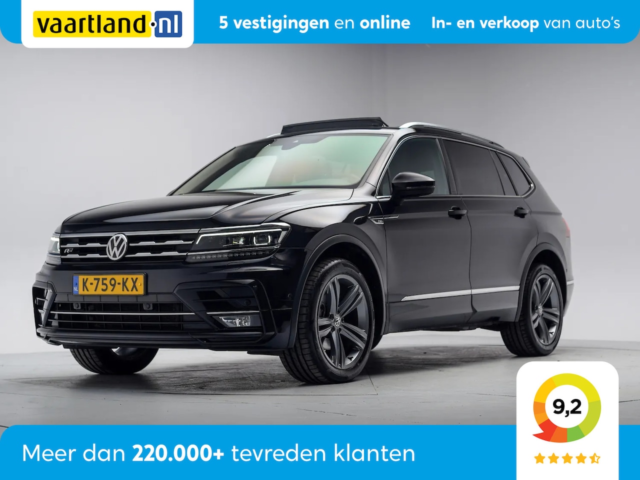 Volkswagen Tiguan Allspace - 1.5 TSI R-Line Highline 7p Aut. [ Pano Camera Adapt.cruise Virtual ] - AutoWereld.nl