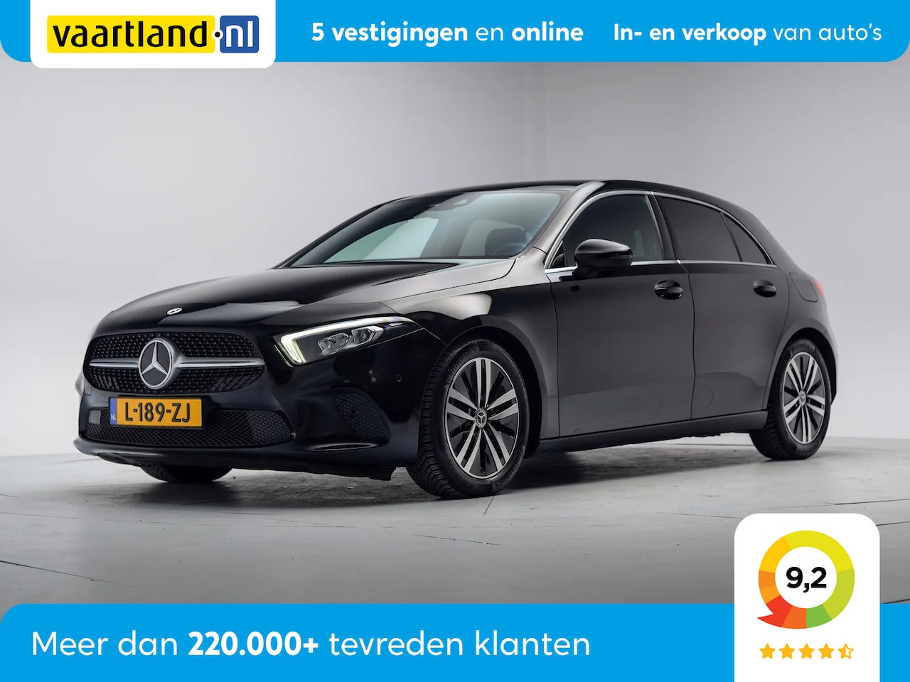 Mercedes-Benz A-klasse - 180 Business Solution Luxury [ Widescreen Camera Leder LED Navi ] - AutoWereld.nl