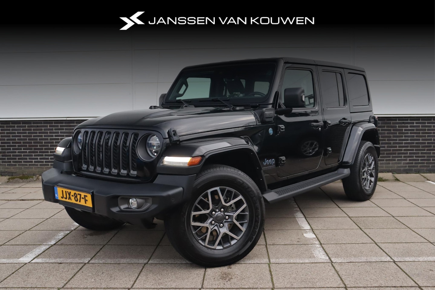 Jeep Wrangler Unlimited - 4xe 380 80th Anniversary * Stoel-Stuurverwarming * Adaptieve Cruise Control * Off-Road * C - AutoWereld.nl