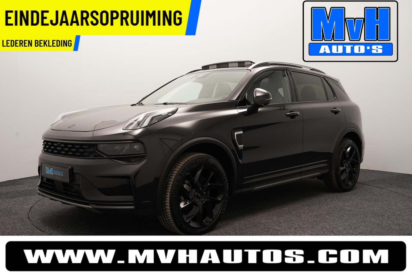 Lynk & Co 01 - 1.5 Hybride|LEER|FULL BLACK XL|360°CAM|NAP - AutoWereld.nl
