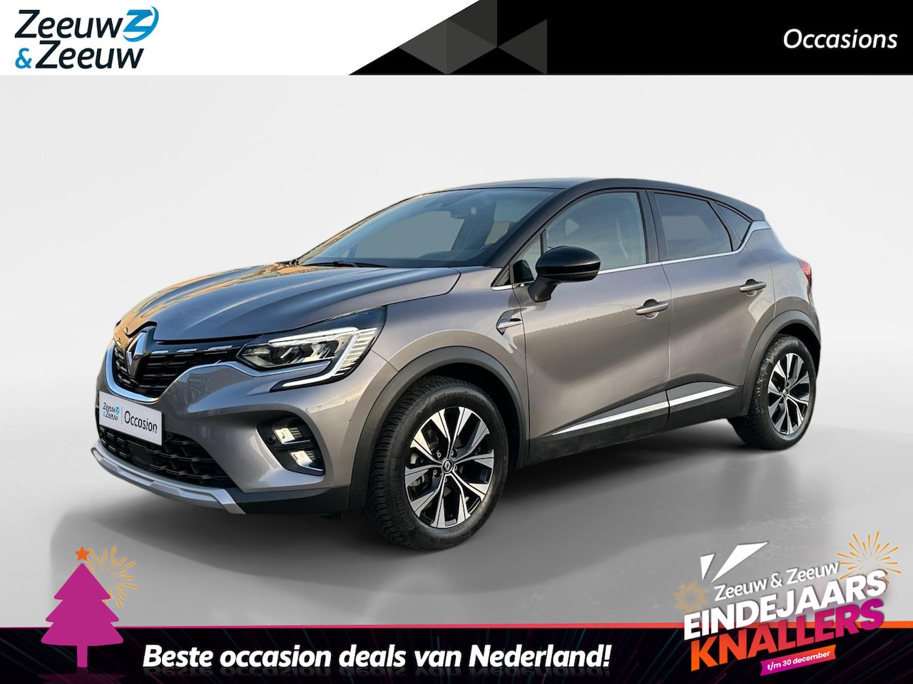 Renault Captur - 1.6 E-Tech Hybrid 145 Intens Automaat | Camera | Navigatie | Cruise & Climate Control | Ap - AutoWereld.nl