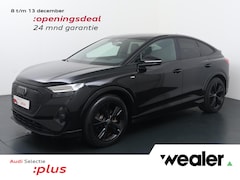 Audi Q4 Sportback e-tron - 35 Launch edition S Competition 55 kWh | 170 PK | SoH 89% | Warmtepomp | Sonos premium sou