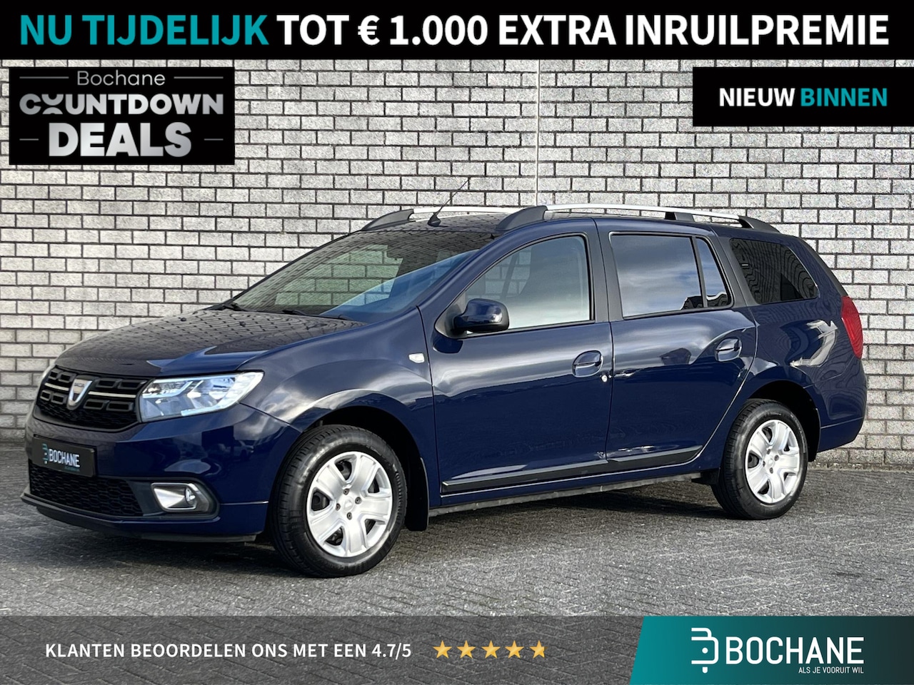 Dacia Logan MCV - 0.9 TCe Bi-Fuel Laureate | Trekhaak | Apple CarPlay / Android Auto | Cruise Control | Navi - AutoWereld.nl