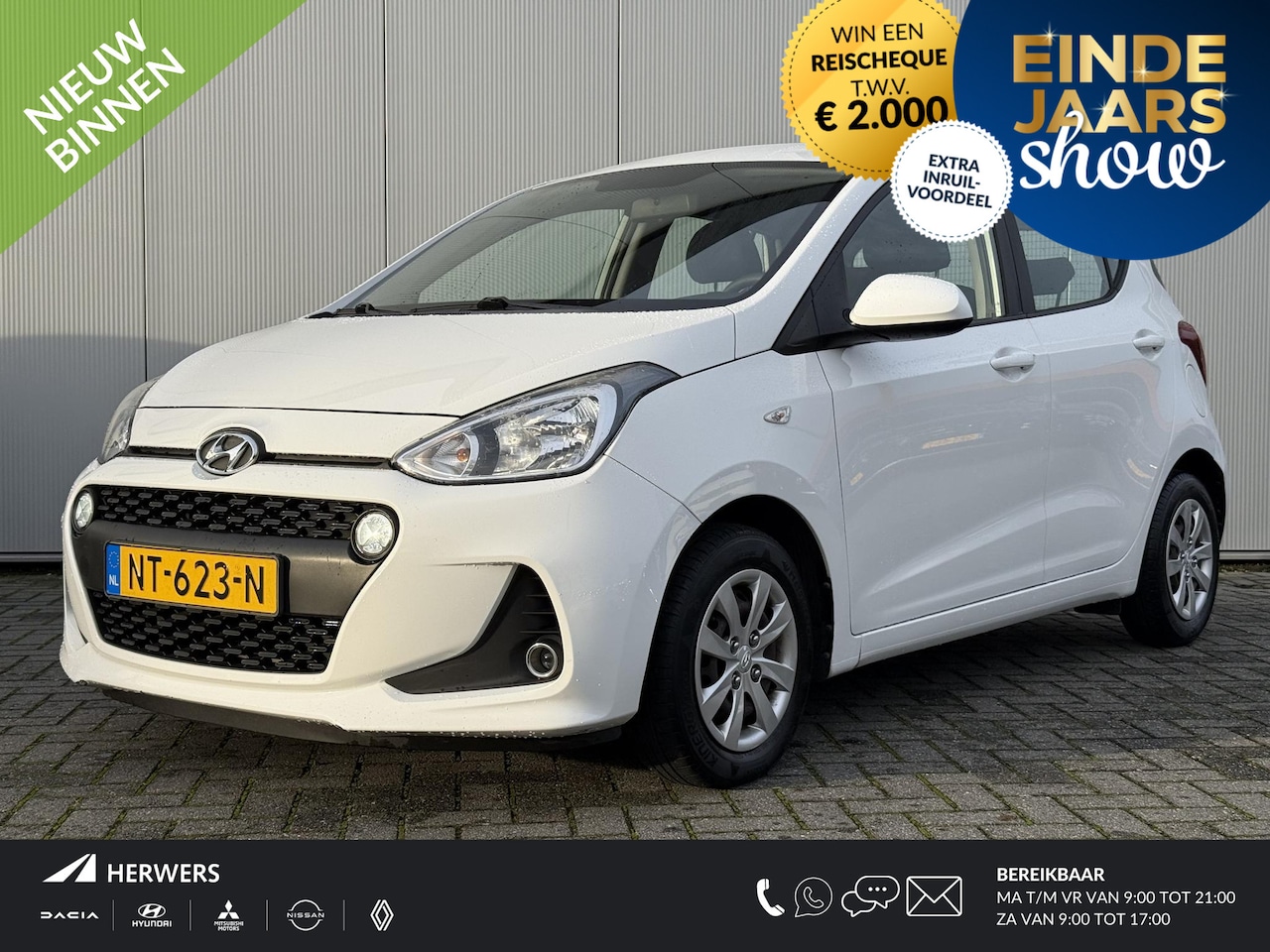 Hyundai i10 - 1.0i Go! 2017 / 1e eig / Navigatie / Climate Control / Cruise Control / - AutoWereld.nl