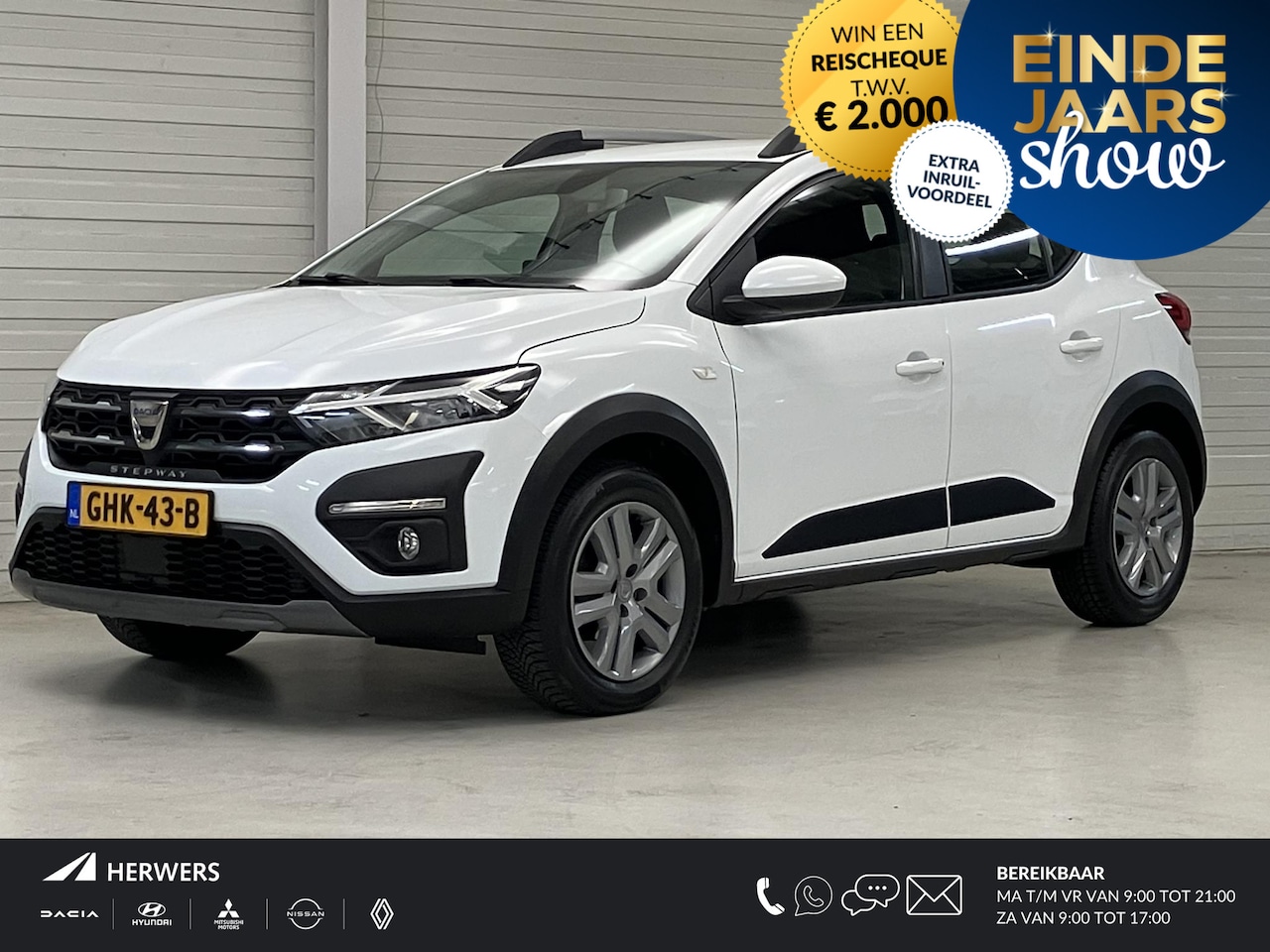 Dacia Sandero Stepway - 1.0 TCe 90 Expression / Automaat / Climate Control / Cruise Control / Apple CarPlay/Androi - AutoWereld.nl