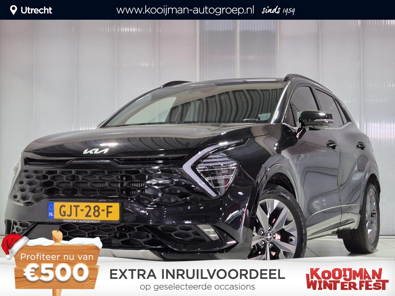 Kia Sportage - 1.6 T-GDi Hybrid GT-Line Apple Carplay/Android Auto, Navigatie, Camera - AutoWereld.nl