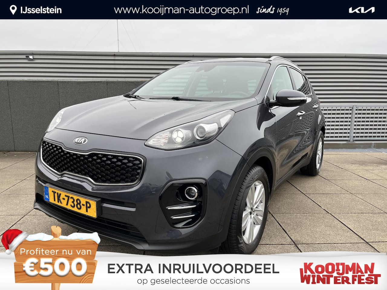 Kia Sportage - 1.6 GDI Style Edition Leder / Navigatie - AutoWereld.nl