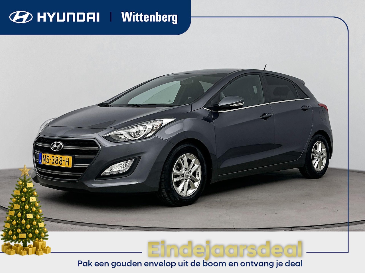 Hyundai i30 - 1.6 GDi GO! | 1e Eig. | Navigatie | Camera | Parkeersensoren | Cruise control | Lm-wielen - AutoWereld.nl