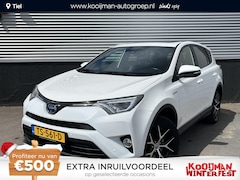 Toyota RAV4 - 2.5 Hybrid AWD Style Schuif/kanteldak, Stoelverwarming, 1e eign. NL-auto LMV, Leder/alcant